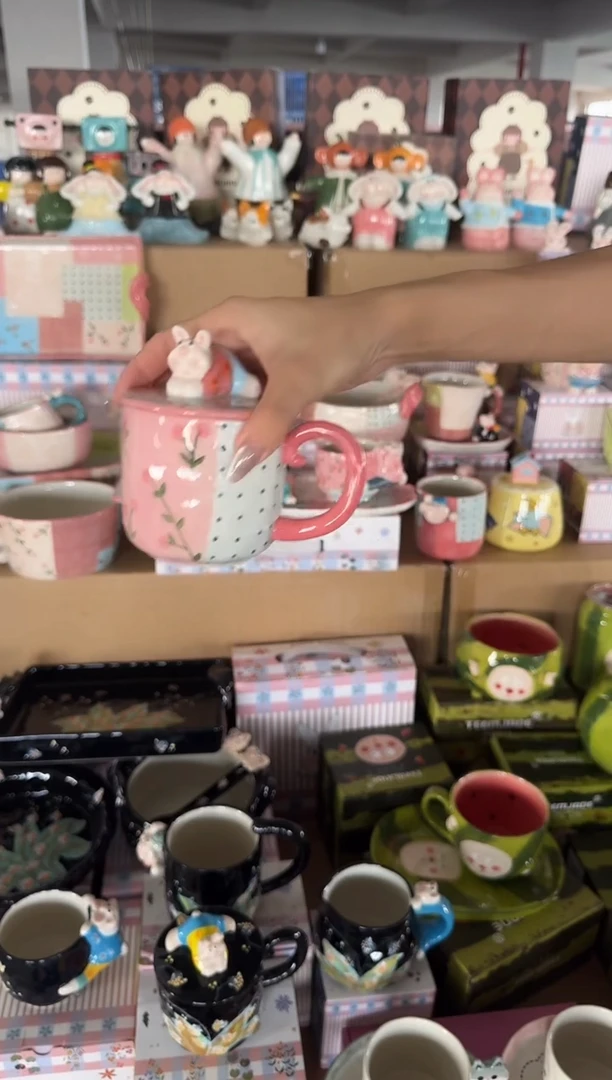 陶瓷【唯品瓷】手工手绘陶瓷直播间