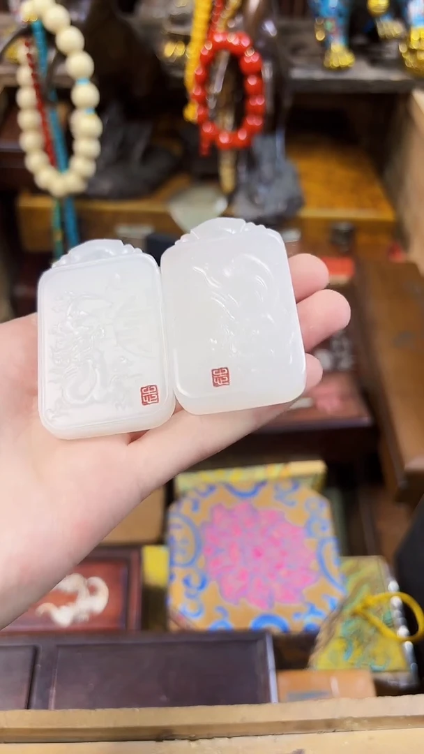 和田玉未镶嵌挂件乘核百货精选1111