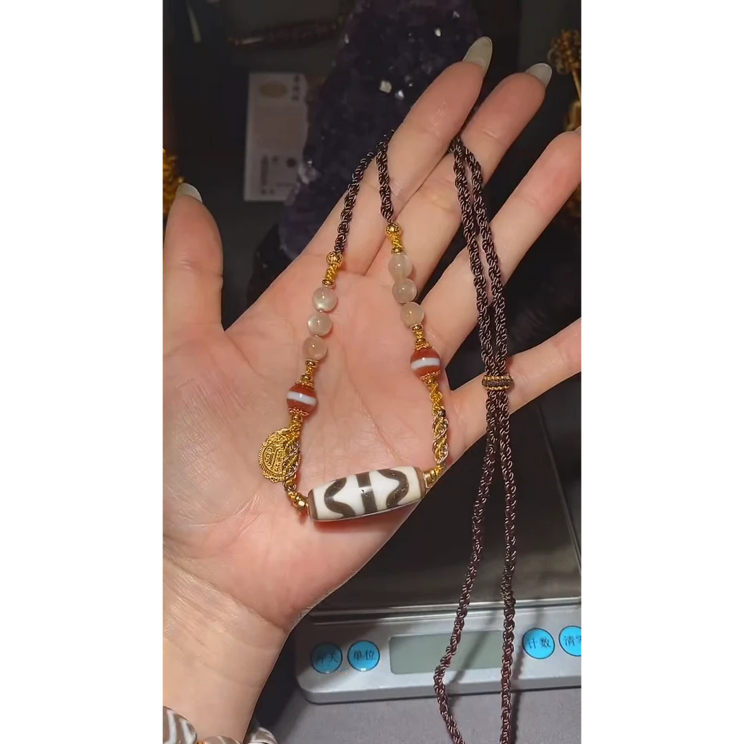 玛瑙/玉髓颈饰未镶嵌YJ-0629Y9197