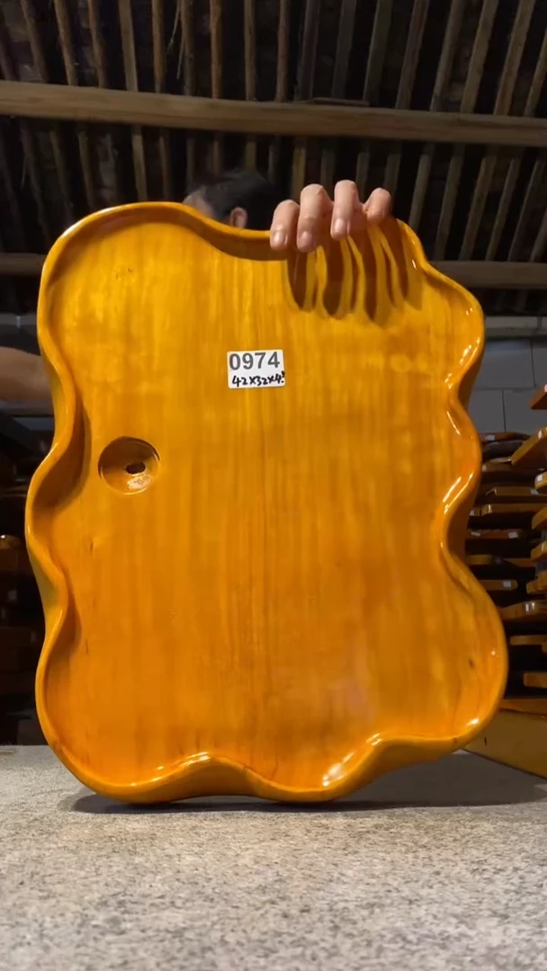 实木茶盘 一物一拍（不含配件）