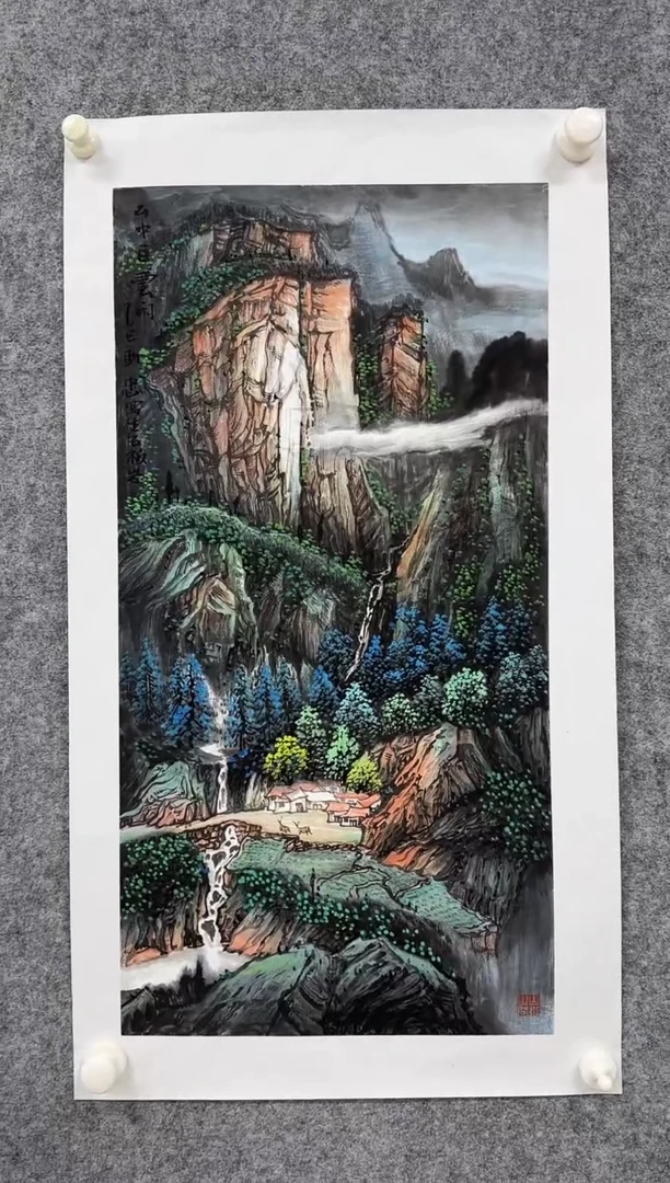 国画DH-LZZ老师绘画作品