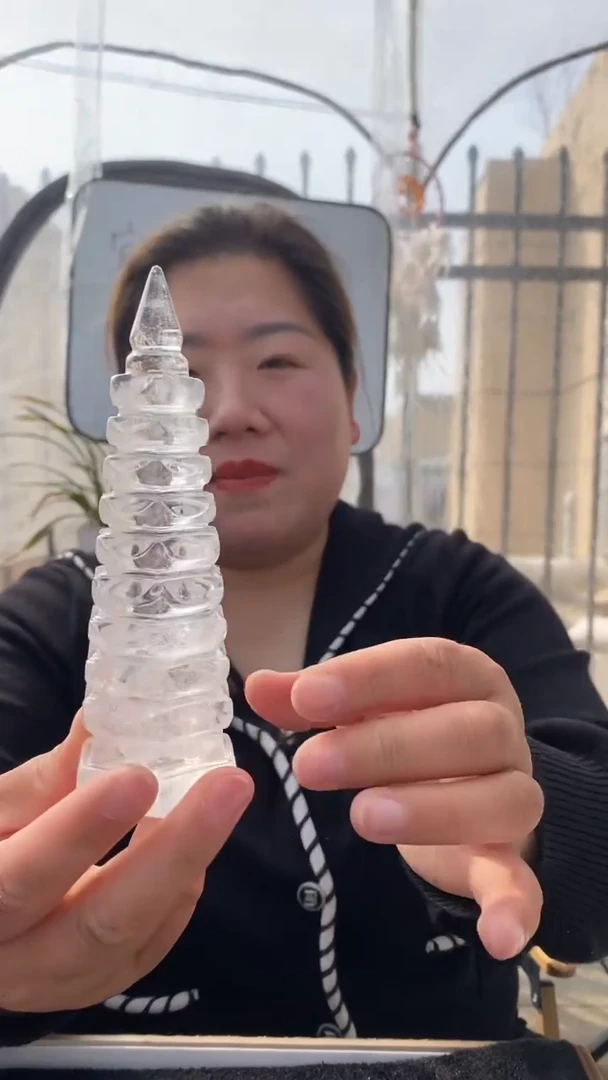 【闪购商品】水晶文昌塔未镶嵌白水晶文昌塔D219