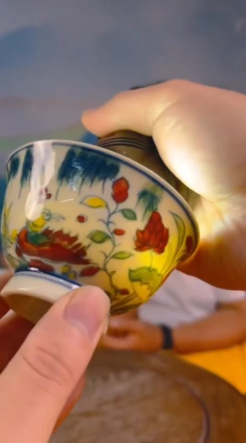 摆件景德镇陶瓷青花摆件81