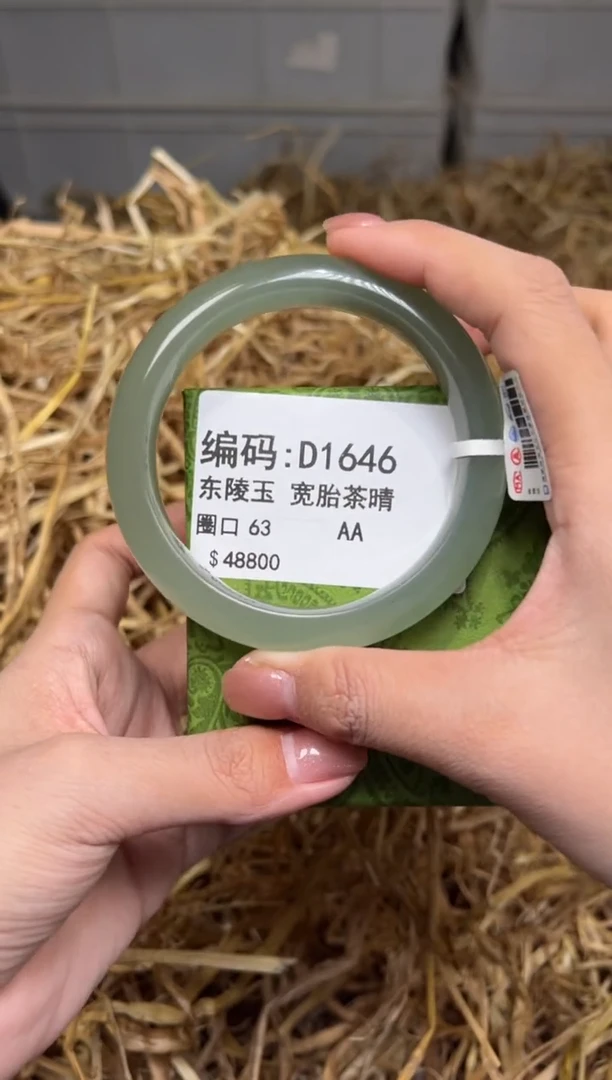 未镶嵌手镯石英质玉D1646
