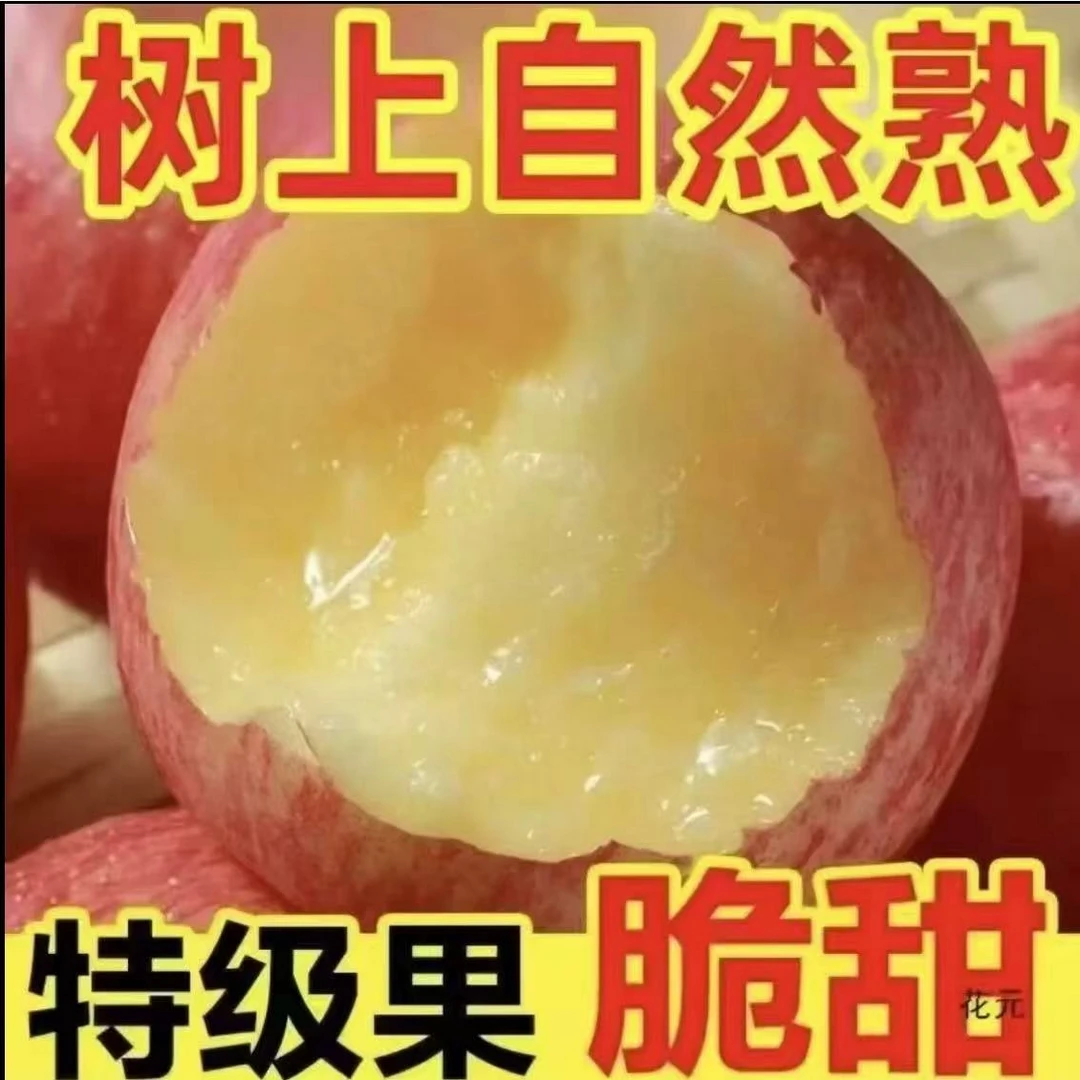 红富士苹果新鲜当季脆甜多汁冰糖心水果产地直发