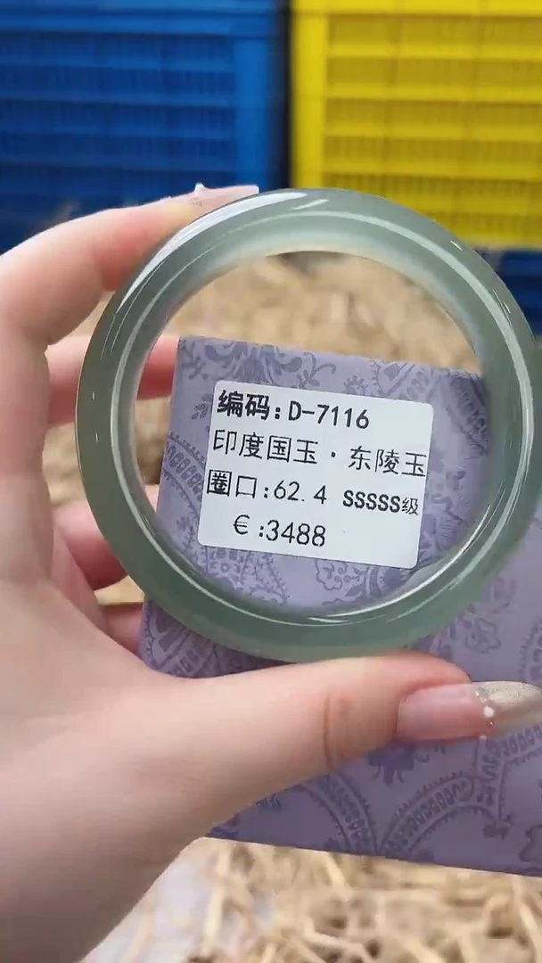 未镶嵌手镯石英质玉D-7116