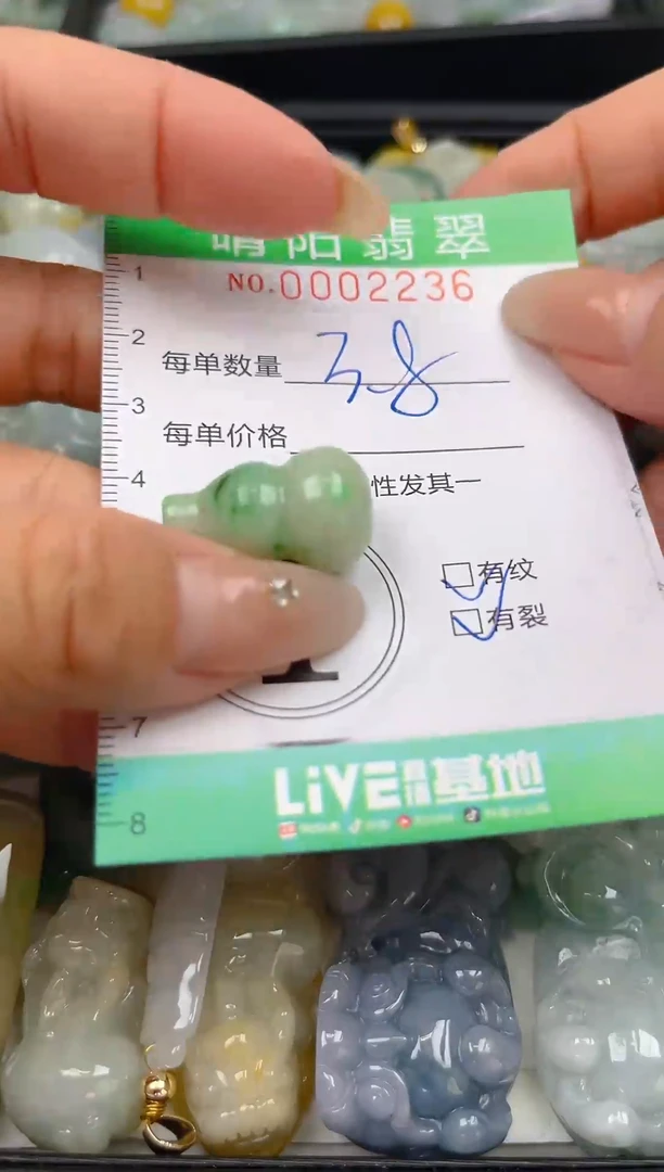 翡翠未镶嵌颈饰闪购0002236