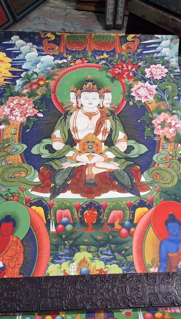 卷轴画路路的唐卡tk160