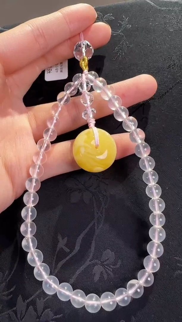 未镶嵌手绳水晶平安扣