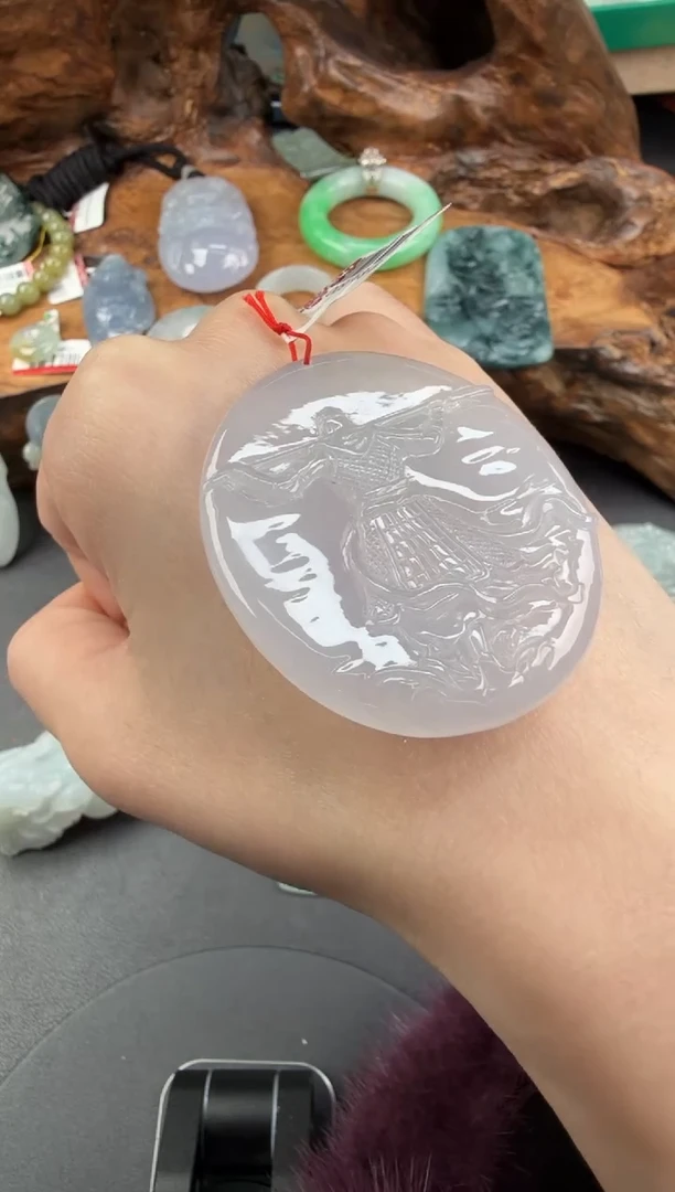 吊坠(不含链)未镶嵌翡翠翡翠饰品-333 大圣归来