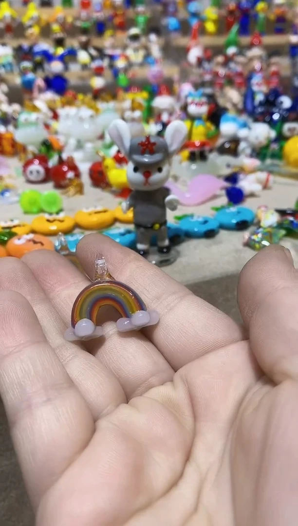 【闪购商品】琉璃手工艺品进口彩虹