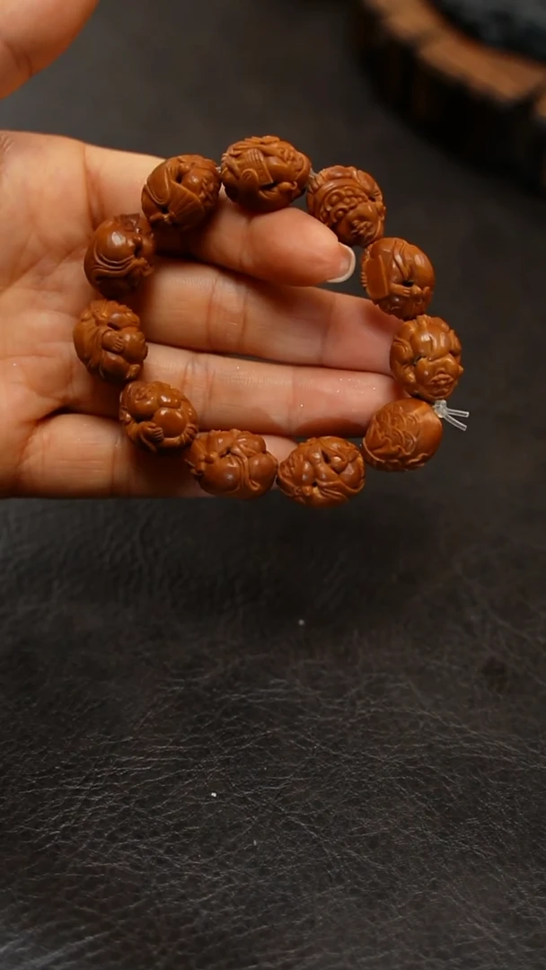 橄榄核手串/手链九林精品核雕