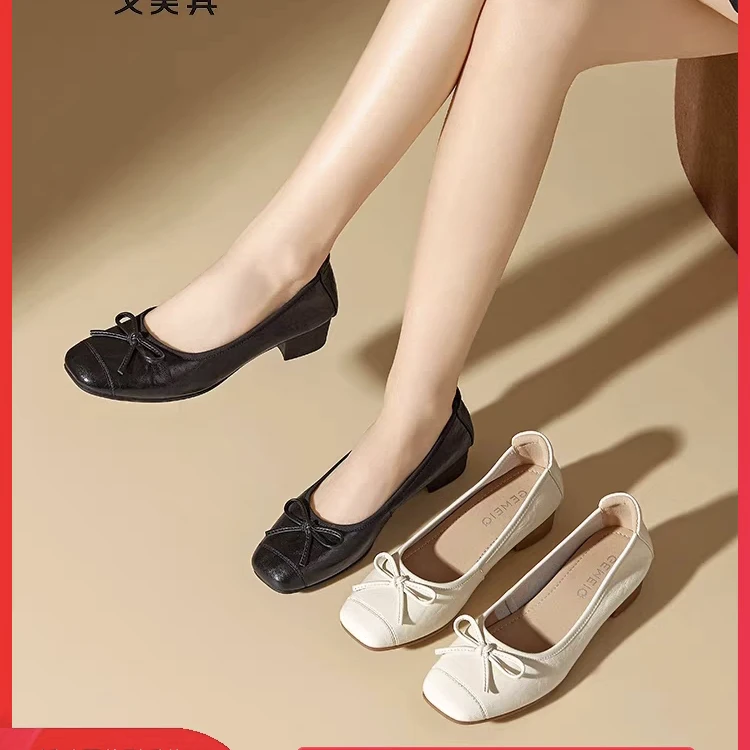 7805牛皮软底时尚春夏女鞋