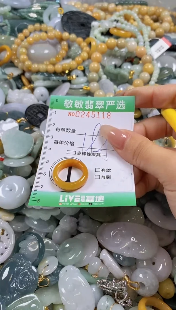 翡翠未镶嵌颈饰闪购0245118