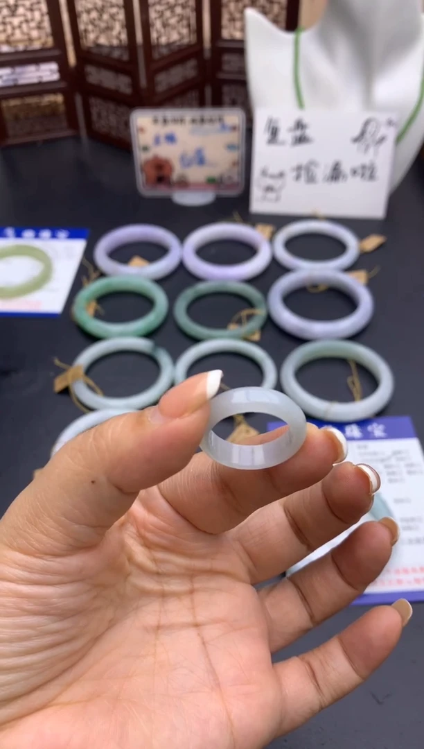 未镶嵌戒指翡翠18号戒指