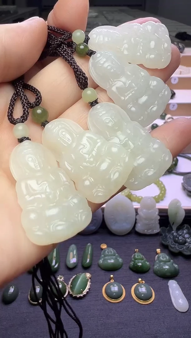 颈饰未镶嵌和田玉16号链接多样性发一