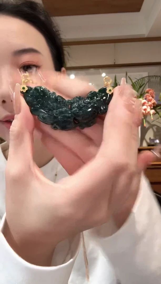 【闪购商品】翡翠颈饰未镶嵌国风
