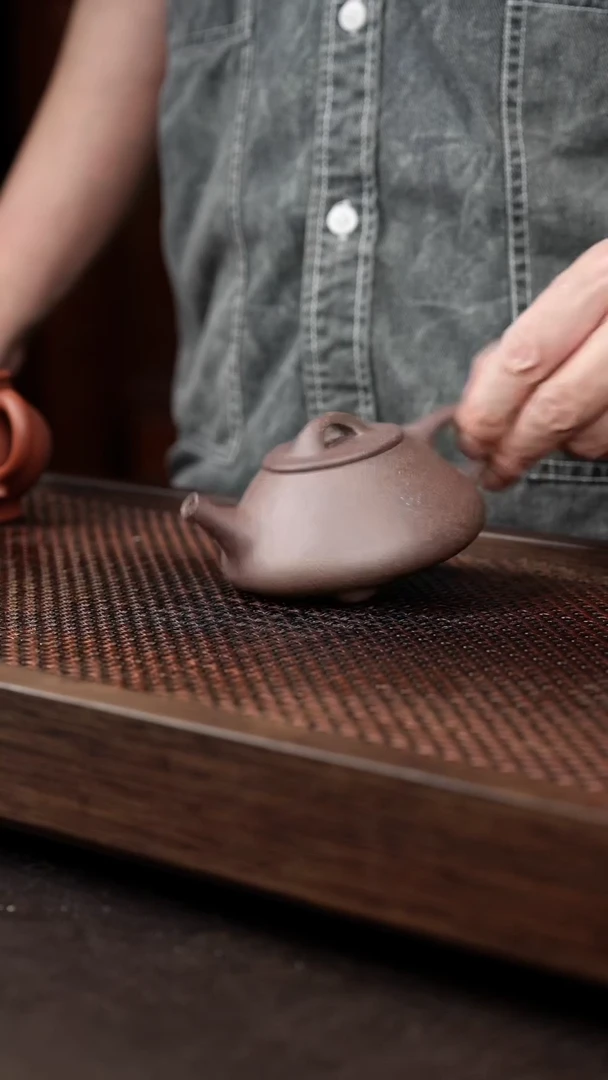 茶壶紫砂岩中泥老丁石瓢