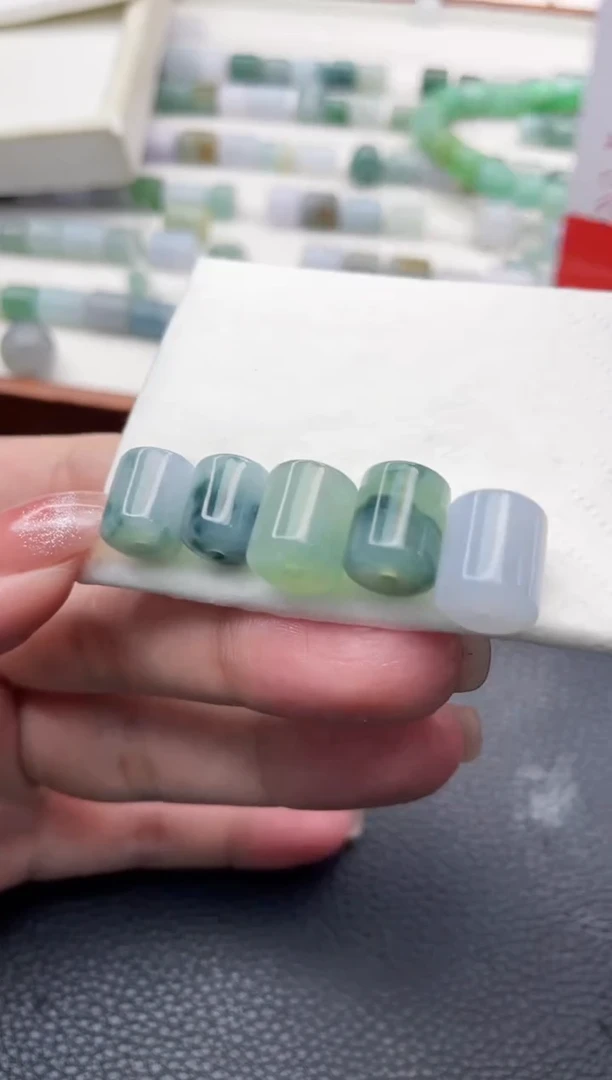 【闪购商品】定制翡翠未镶嵌珠子