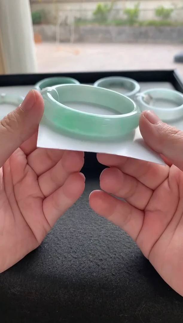 未镶嵌手镯翡翠53正圈Y4333买断