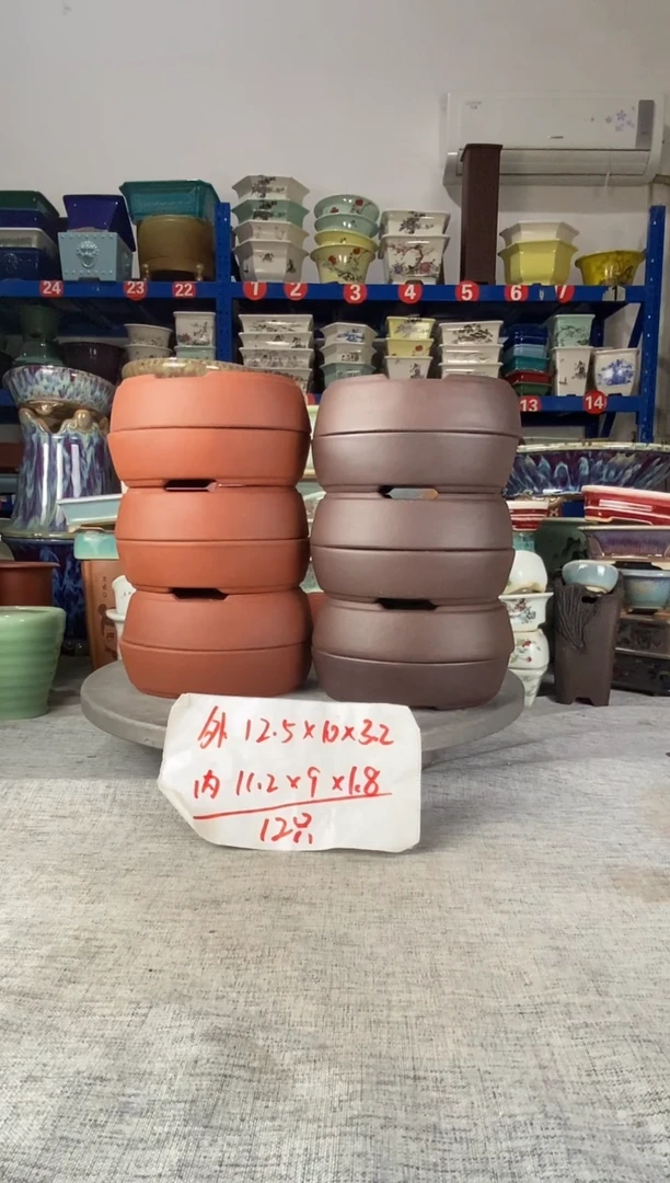 404十二只椭圆花盆