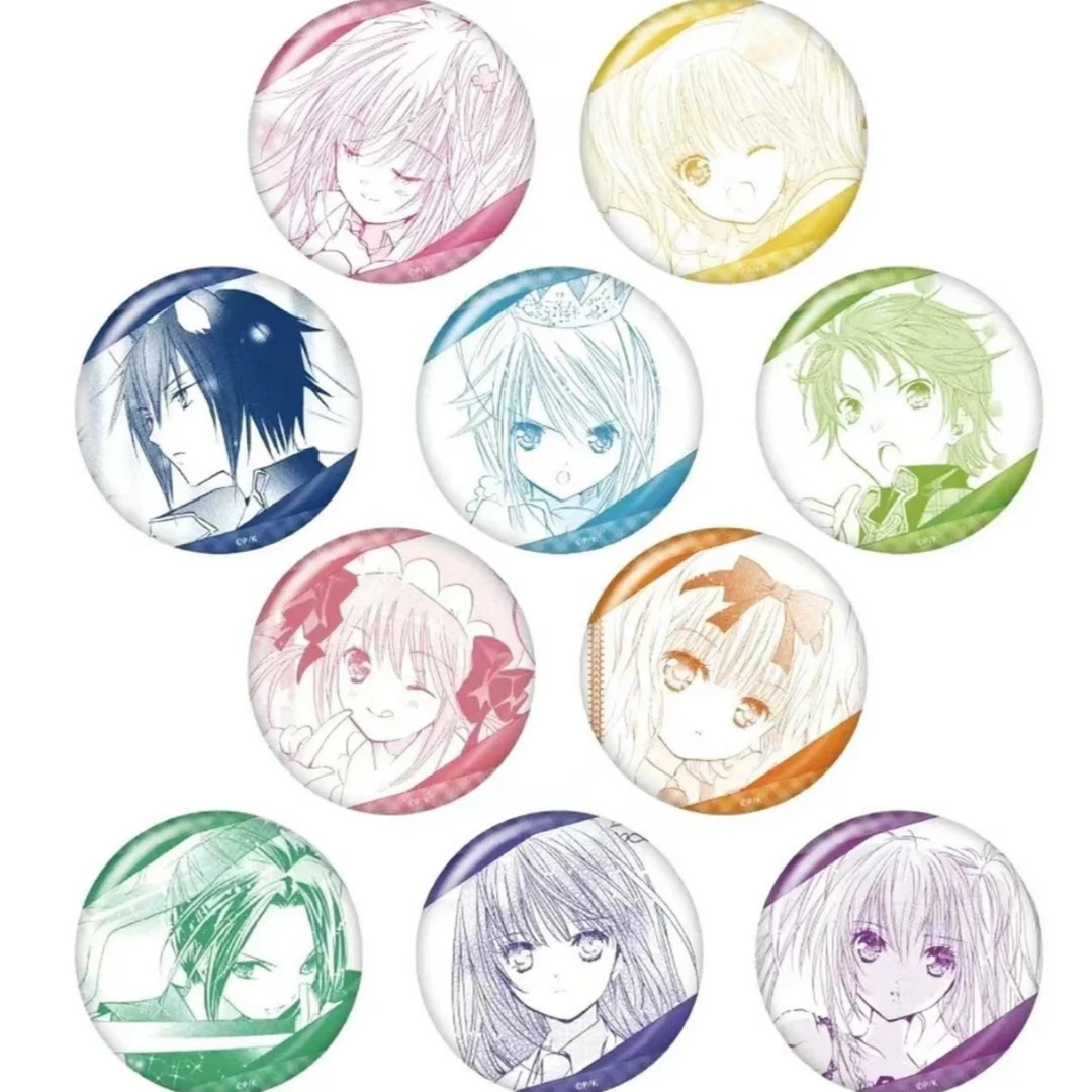 守护甜心线稿吧唧 贴纸特典