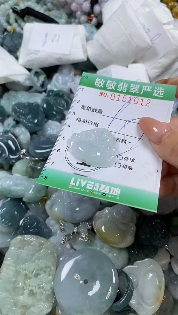 翡翠未镶嵌颈饰闪购0151012