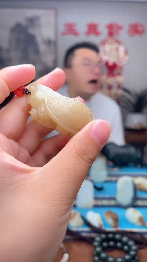 和田玉未镶嵌挂件1