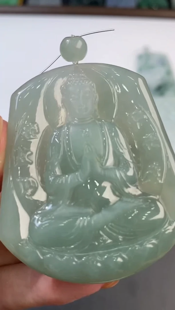 未镶嵌挂件翡翠373107    多人