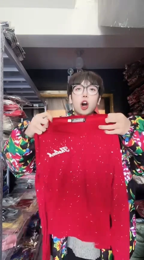 闪电购精品女装9561红S