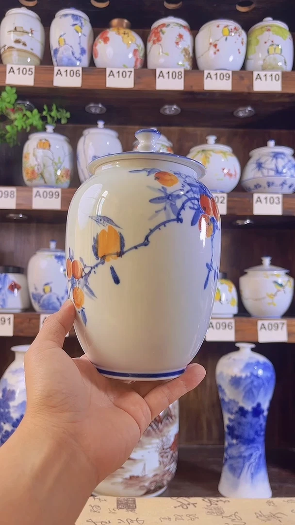 迎君陶瓷纯手工手绘  5