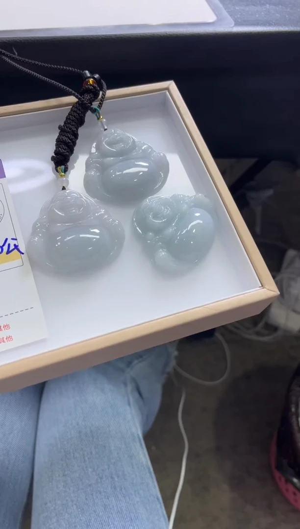 颈饰未镶嵌翡翠B170 /多样性发一件/配绳子