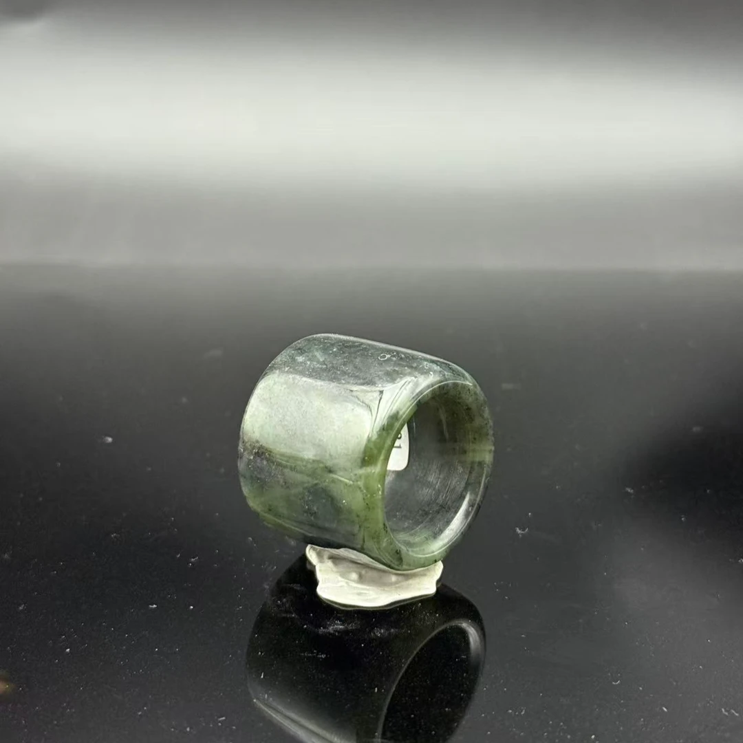 和田玉青花扳指2401