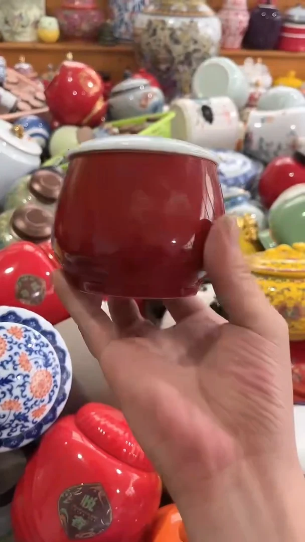 陶瓷茶叶罐密封罐防潮罐陶瓷茶叶罐密封罐防潮罐