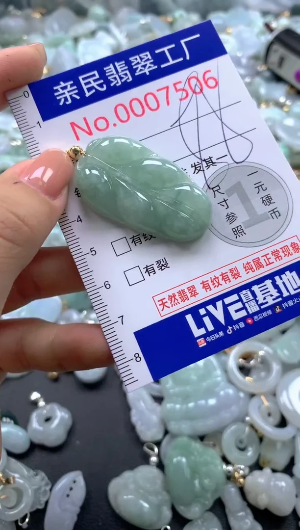 颈饰未镶嵌翡翠7506