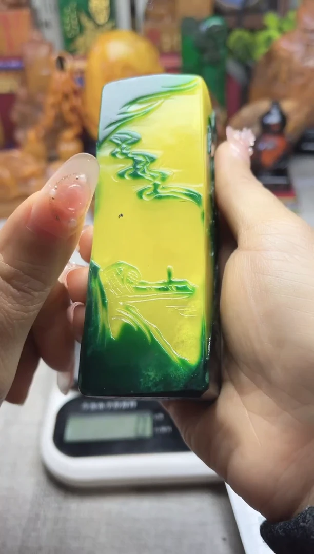 寿山石印石纯天然石料