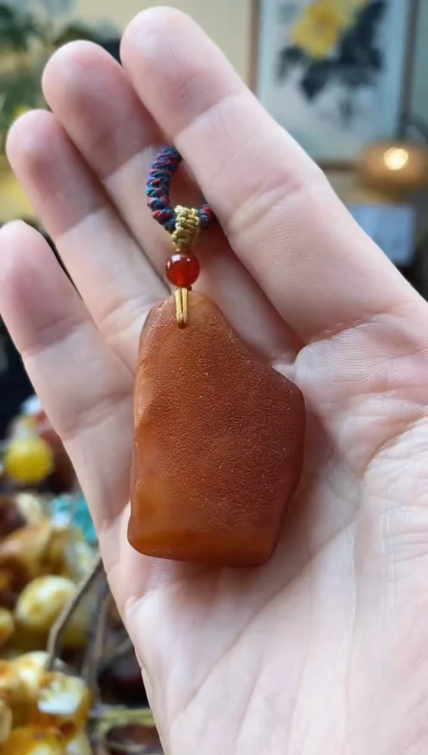 【闪购商品】琥珀颈饰未镶嵌吊坠