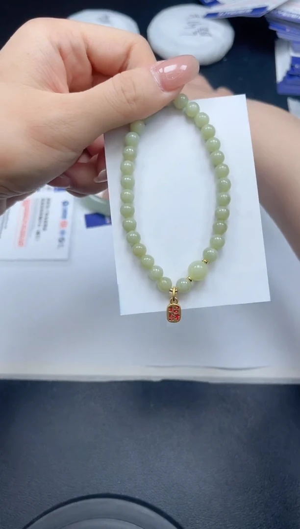 未镶嵌手镯和田玉和田手链【颜色随机-多样性发货】