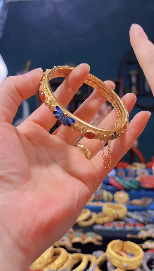 【闪购商品】非遗绝技 花丝手镯 58-65