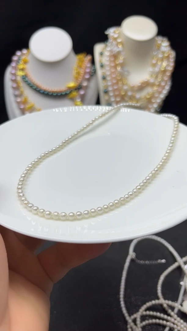 淡水珍珠未镶嵌颈饰多人