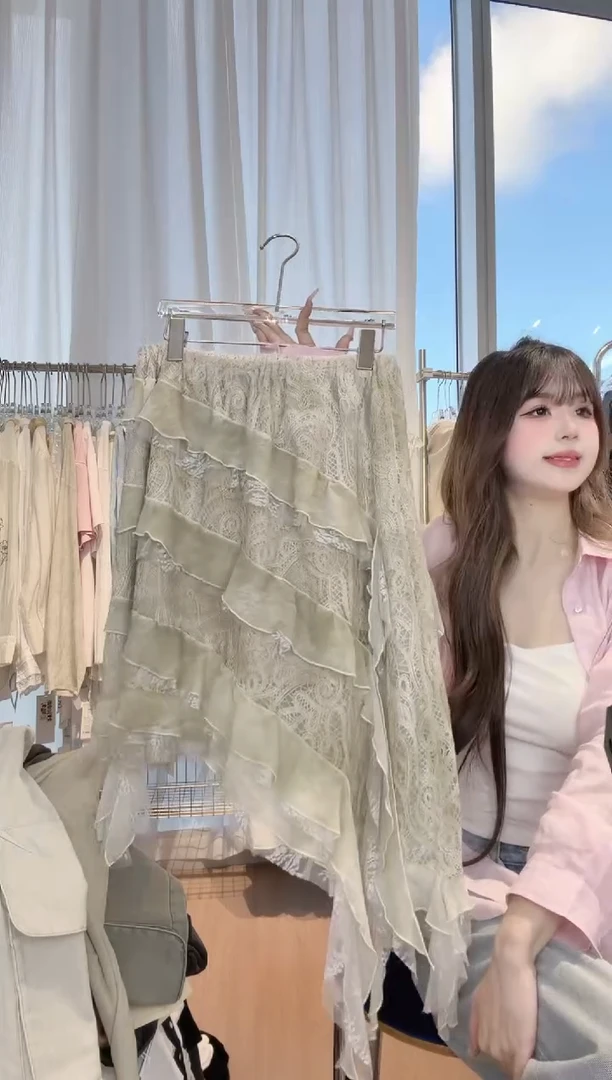 EDGEELSE 花边半裙S