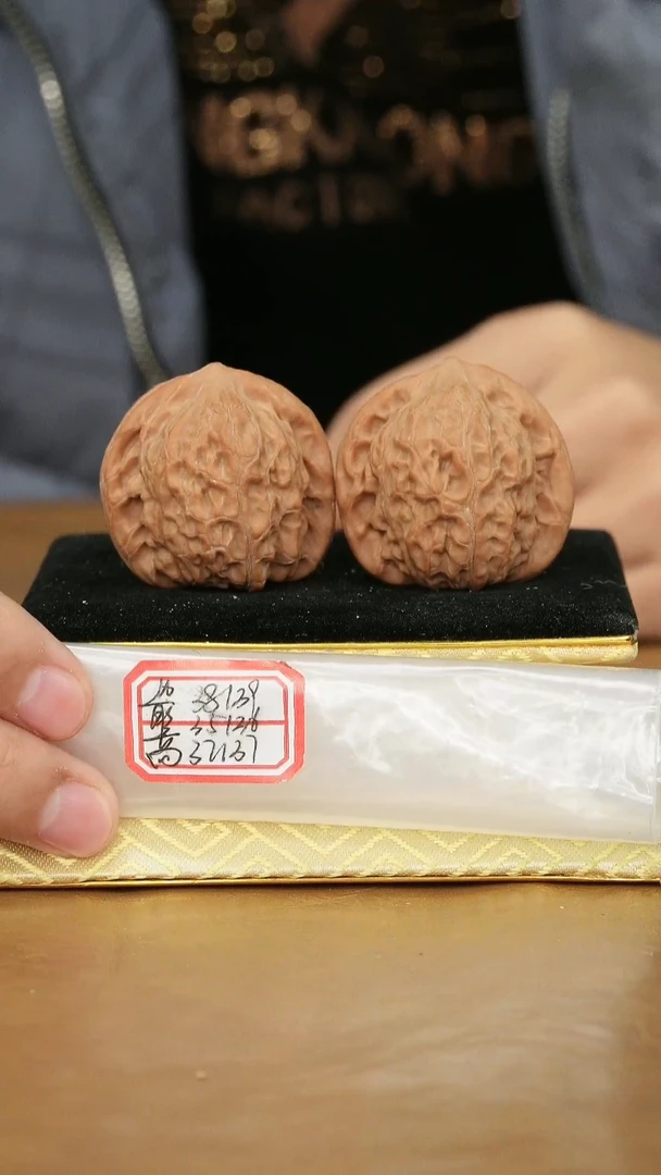 把件文玩核桃非嫁接将军帽