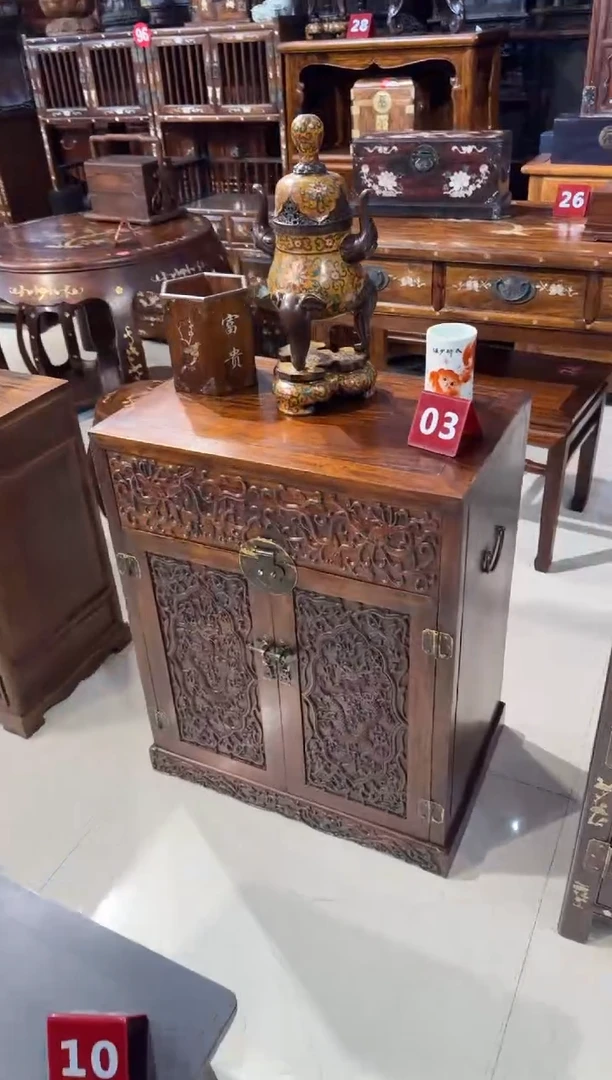 木木头款雕刻一抽屉柜子3200.88888888