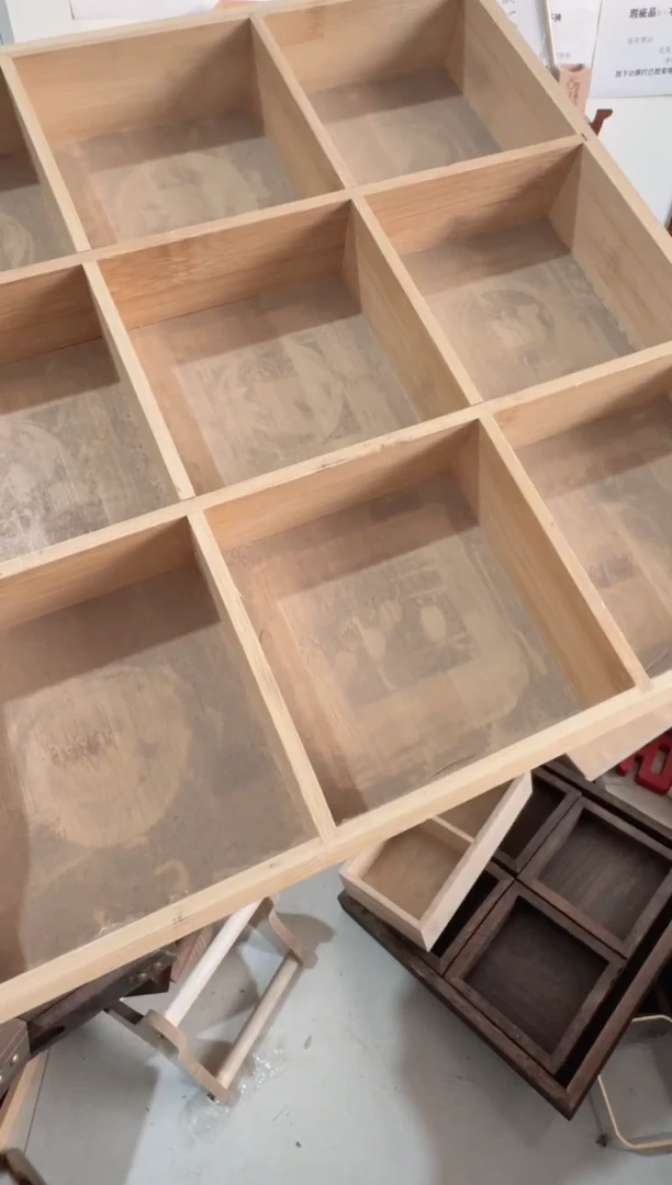 竹木九宫格微瑕拍下不退不换无售后