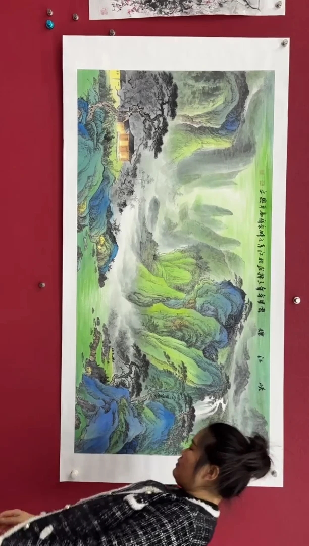 【闪购商品】国画国画绘画山水花鸟