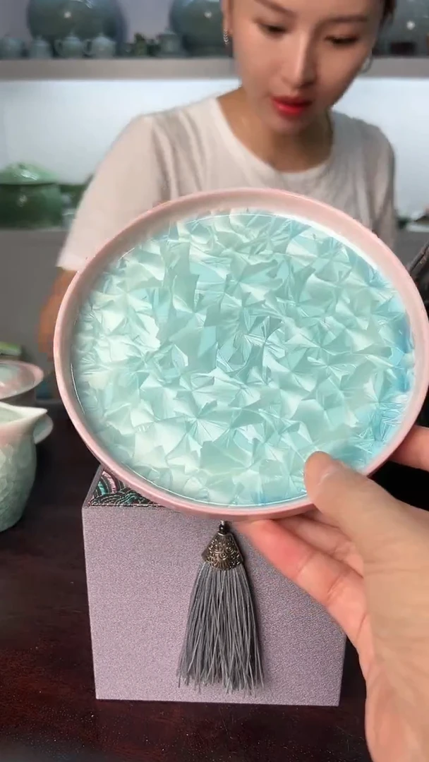 龙泉云间青瓷小米茶器