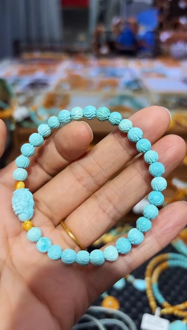 【闪购商品】绿松石手链未镶嵌手串