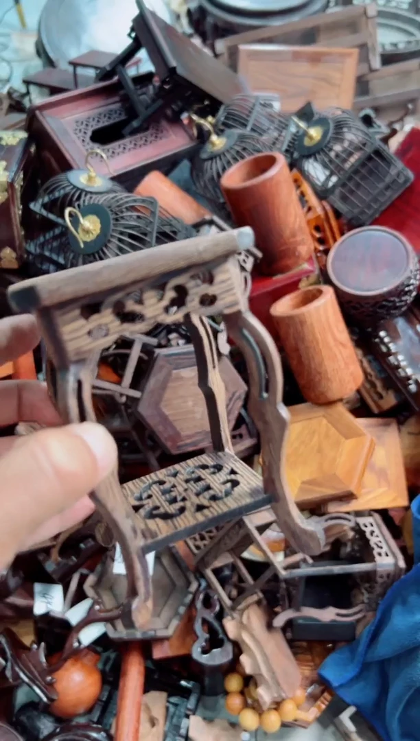 木100底座花架摆件处理