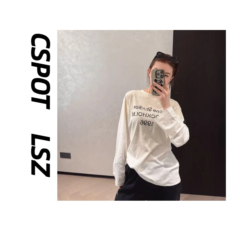 CSPOT A*C 长袖1996T恤 男女同款长袖T