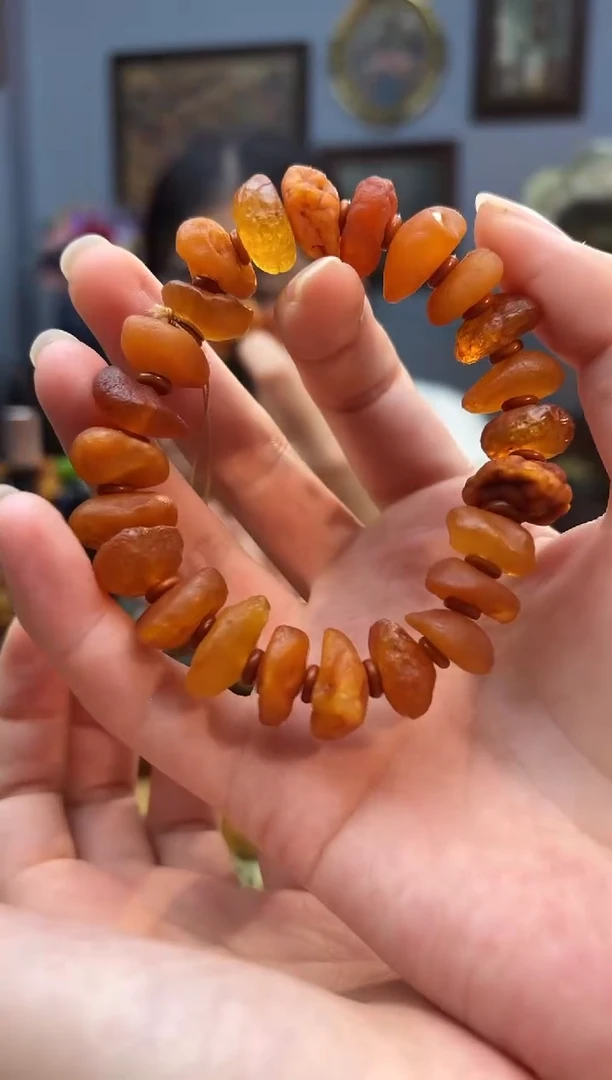 手串琥珀未镶嵌手串